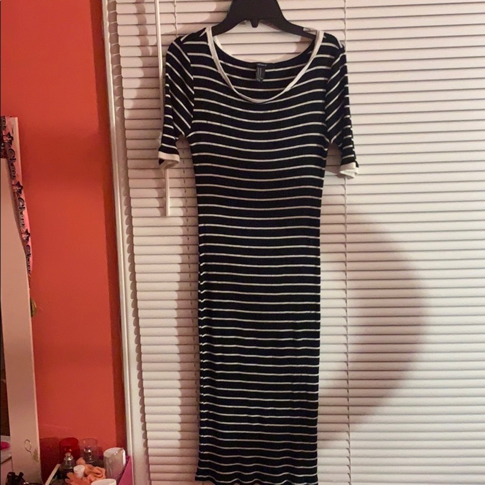 Striped Bodycon Dress
